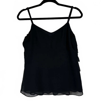 Ann Taylor Black Sleeveless Blouse Women's Size 8P - 8 / Black - Image 2
