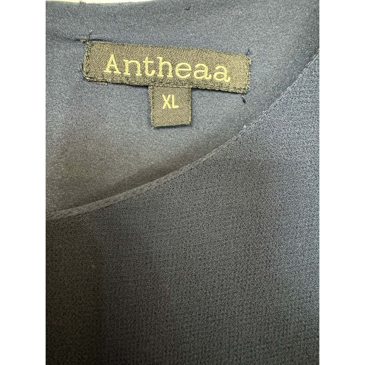 Antheaa blue long sleeve midi dress Women's size extra large - XL / Blue - Image 3