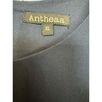 Antheaa blue long sleeve midi dress Women's size extra large - XL / Blue - Image 3