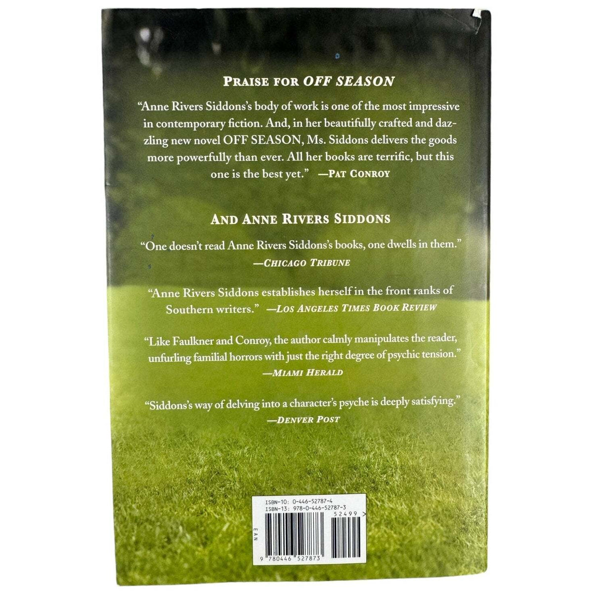 Off Season by Anne Rivers Siddons (Hardcover) (First Edition) - Image 2