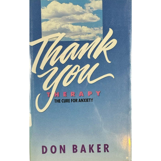 Thank You Therapy by Don Baker (Hardcover) - Image 1