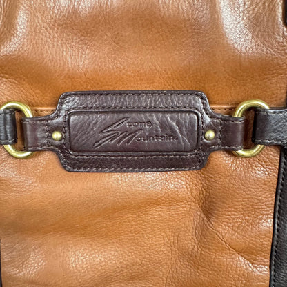Stone Mountainy Brown saddle bag gold hardware - Brown - Image 4