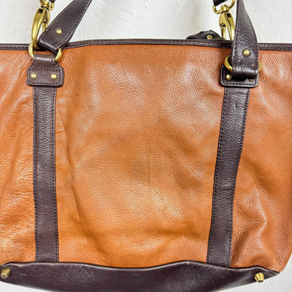 Stone Mountainy Brown saddle bag gold hardware - Brown - Image 3