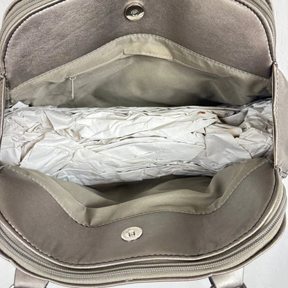 Metallic Gray shoulder bag silver hardware - Gray - Image 3