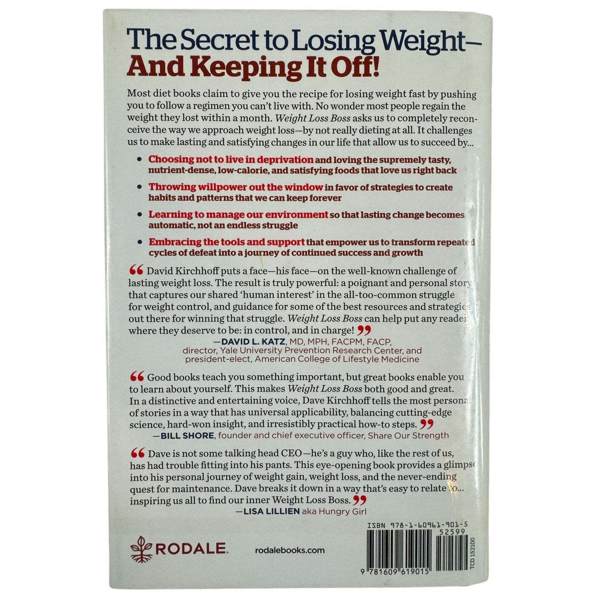 Weight Loss Boss by David Kirchhoff (Hardcover) - Image 2