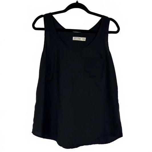 Faded Glory Black Sleeveless Blouse Women's Size Medium - M / Black - Image 1