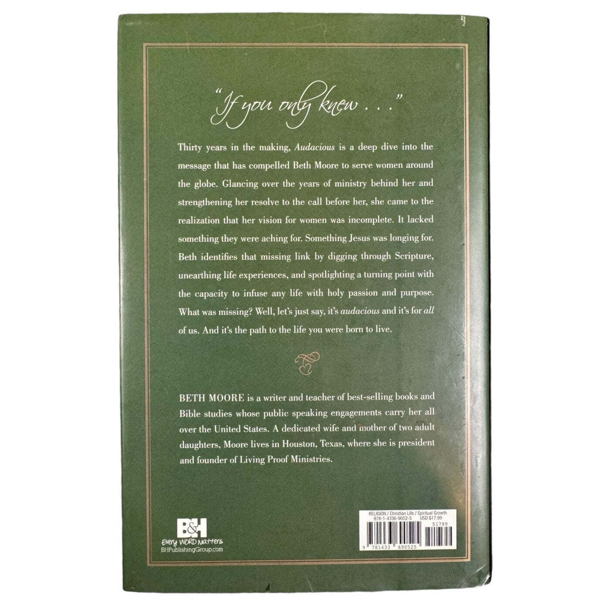Audacious by Beth Moore (Hardcover) - Image 2