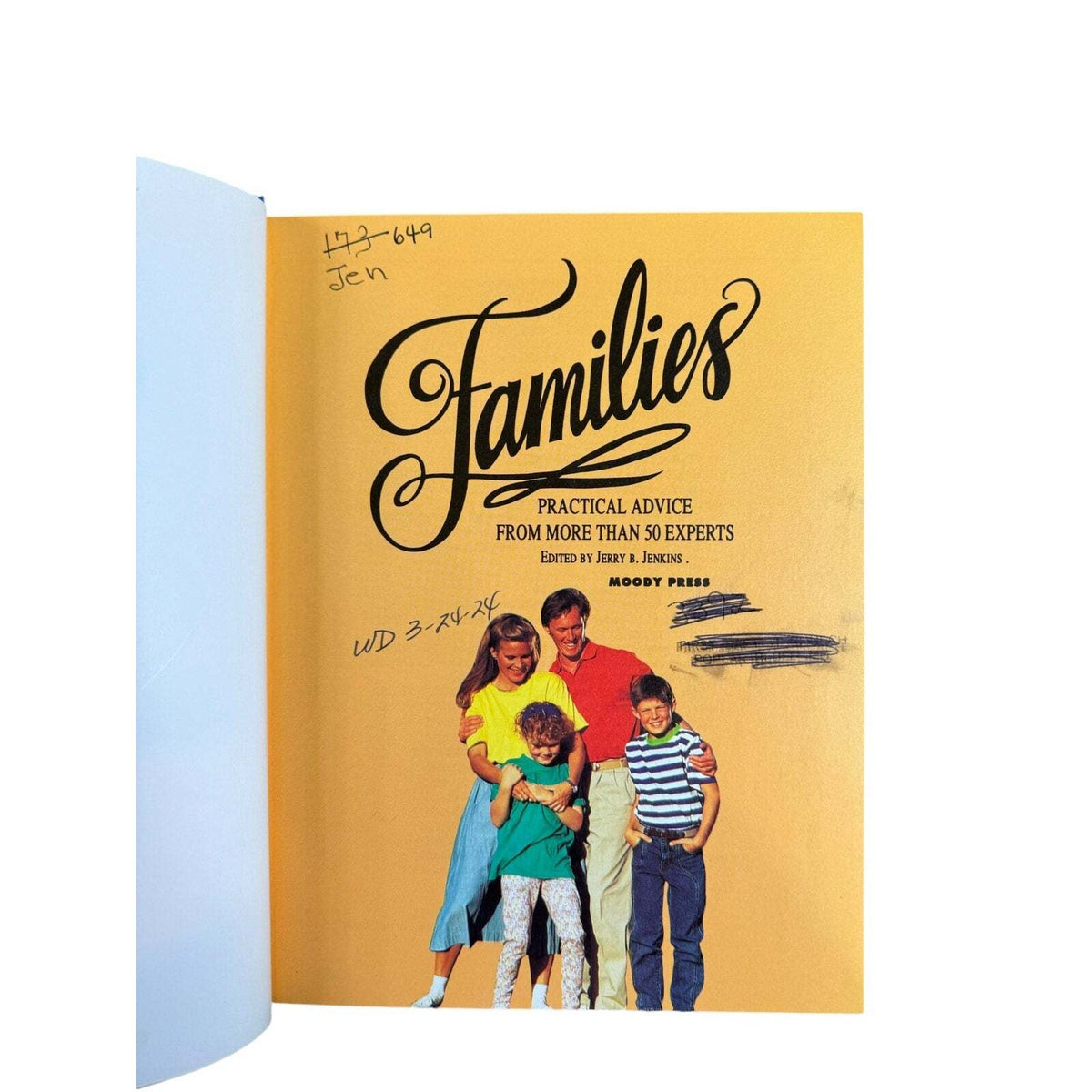 Families by Jerry B. Jenkins (Hardcover) - Image 8