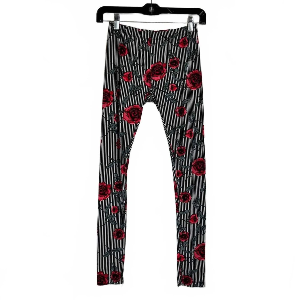 Lulu Luv Black and White Leggings Girl's Size 14-16 - Image 1