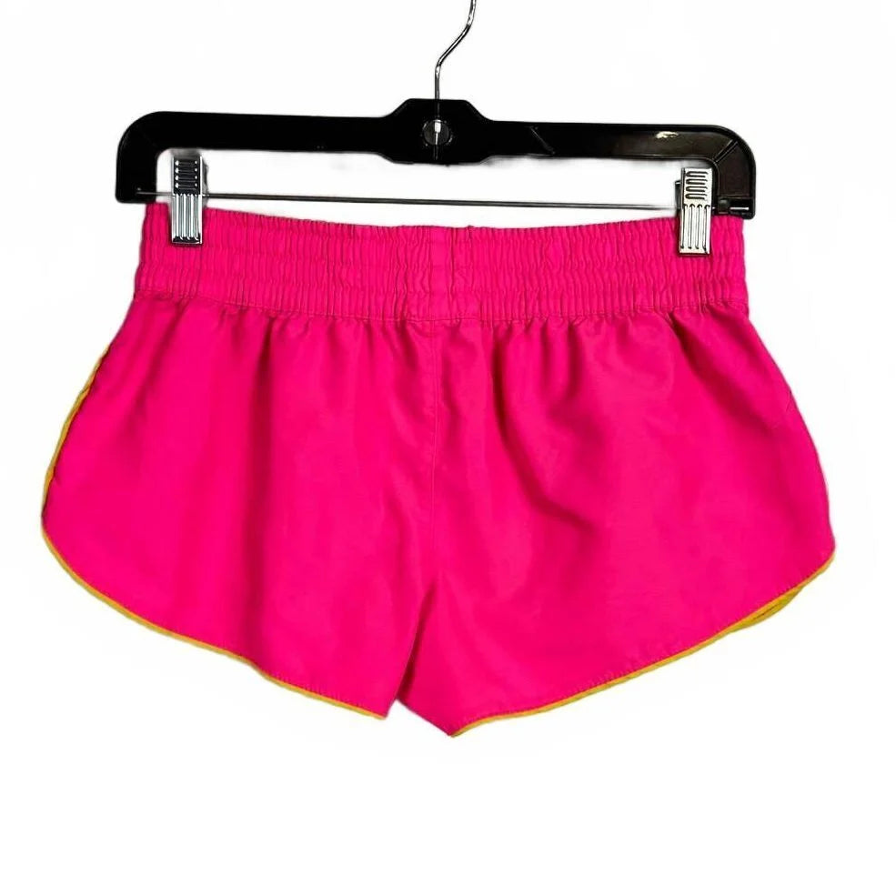 Op Pink and Yellow Shorts Women's Size Small - S / Pink - Image 2