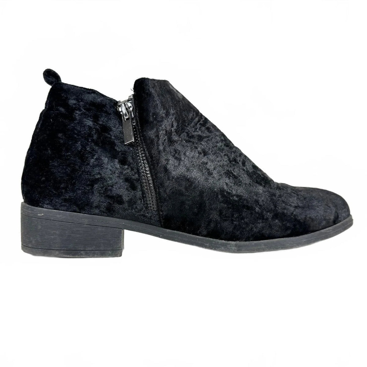 Bamboo Black Ankle Boots Women's Size 9 - Image 1