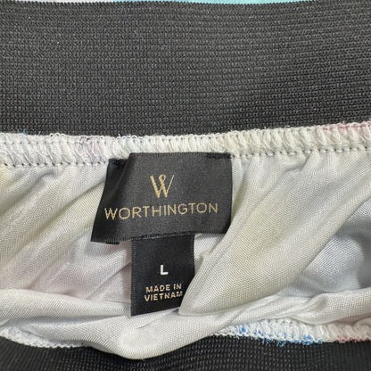 Worthington Multicolor Midi Skirt Women's Size Large - L / Multi - Image 3