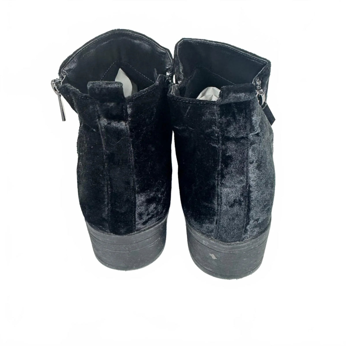 Bamboo Black Ankle Boots Women's Size 9 - Image 4