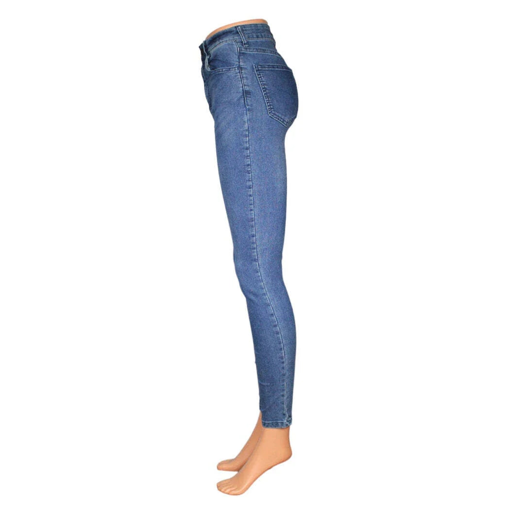 Forever 21 High-Rise Skinny Jeans Women Size 24" - Image 4