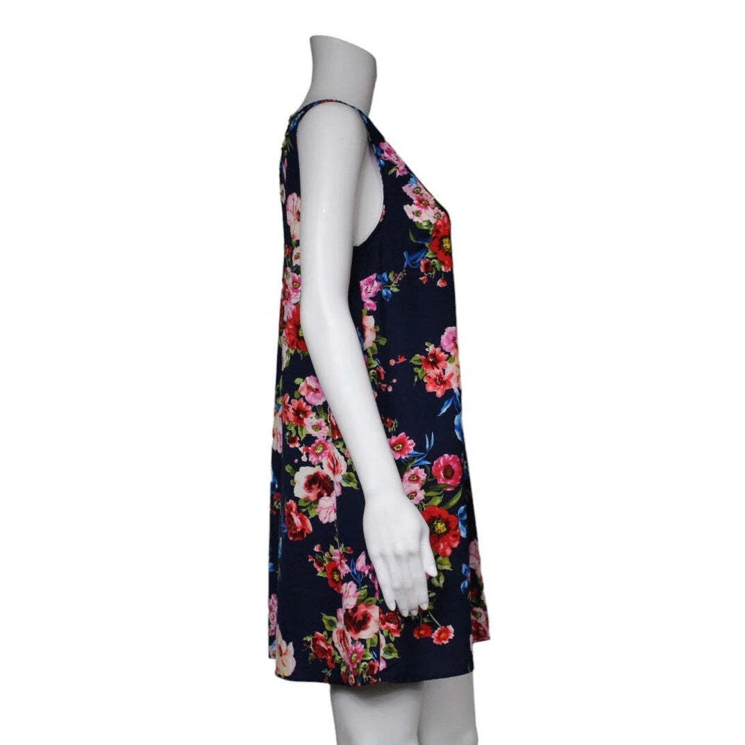 Red Lolly Sleeveless Mini Dress Women Size Medium - Image 2