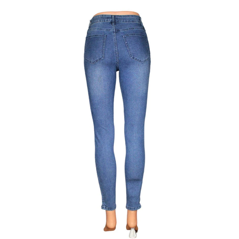 Forever 21 High-Rise Skinny Jeans Women Size 24" - Image 3