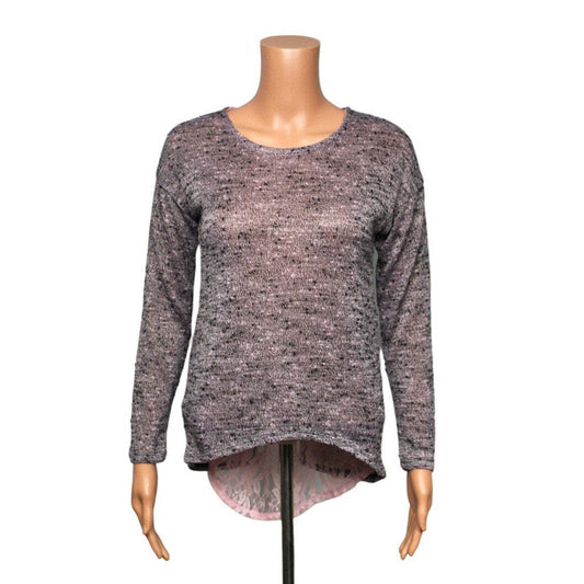 No Boundaries Long Sleeve Top Women's Size Small - Image 1