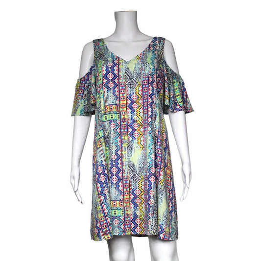 Pink Owl Apparel Mini Dress Women's Size Medium - M / Blue - Image 1