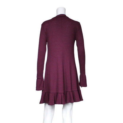 Express Long Sleeve Knee Length Dress Women Size Medium - Image 3