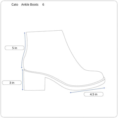 Cato Ankle Boots Women Size 6 - Image 10