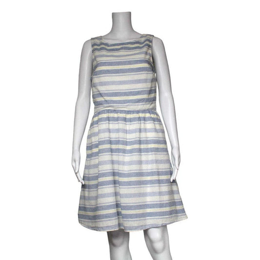 Beach Lunch Lounge Sleeveless Knee Length Dress Women's Size Medium - Image 1