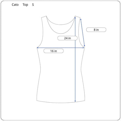Cato Sleeveless Top Women's Size Small - S / Black - Image 5