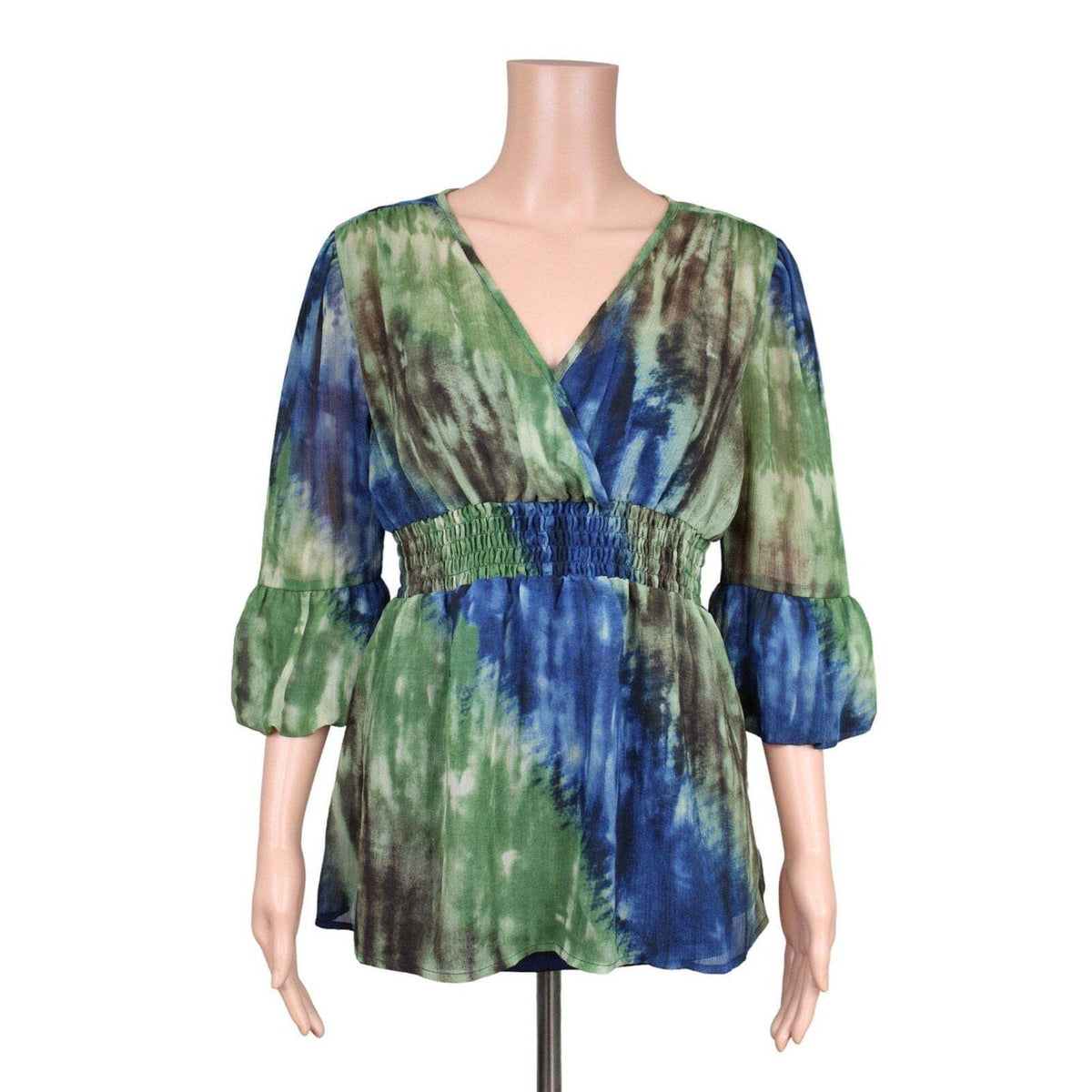 Adiva 3/4 Sleeve Top Women's Size Small - Image 1