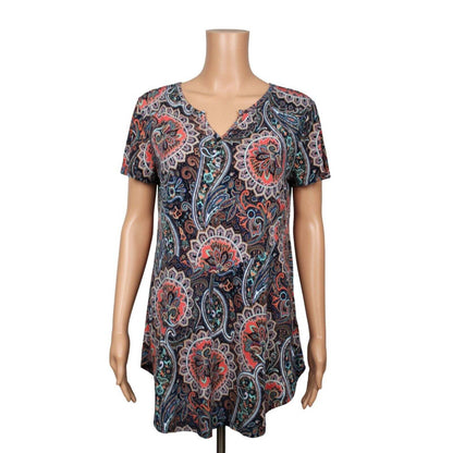 Cato Short Sleeve Top Women's Size Small - Image 1