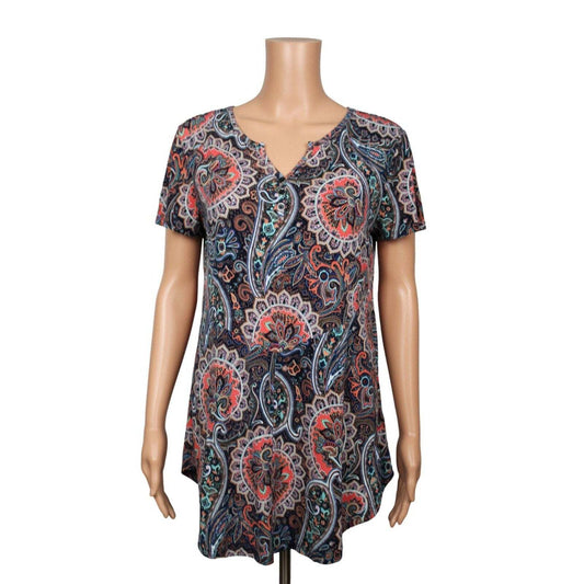Cato Short Sleeve Top Women's Size Small - Image 1
