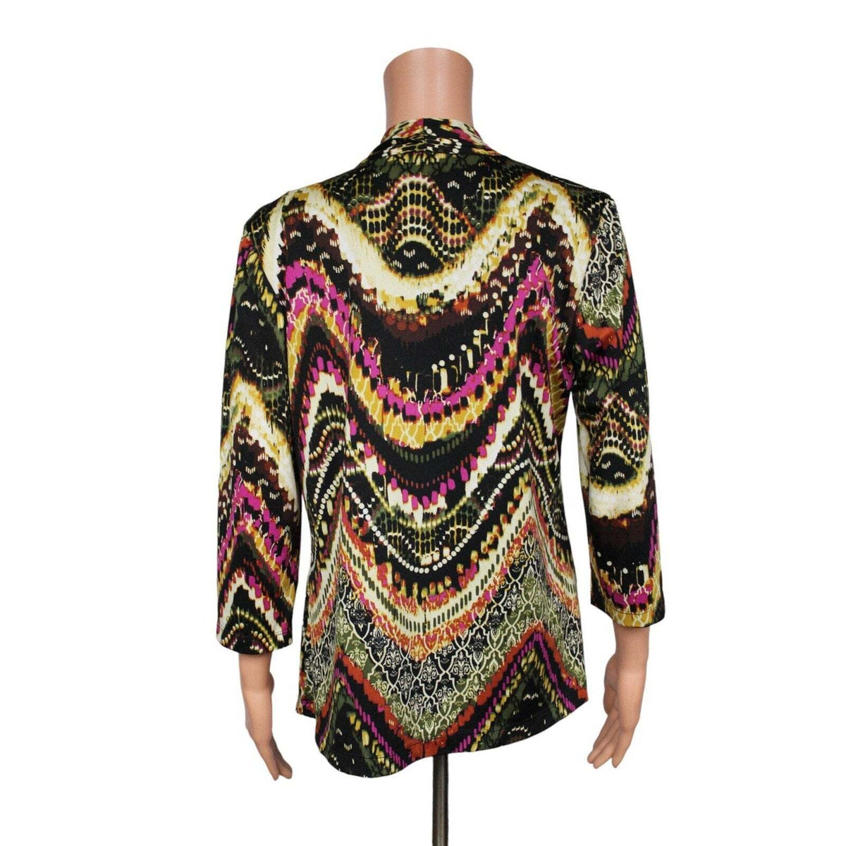 Cato 3/4 Sleeve Cardigan Women's Size Medium - M / Black - Image 3