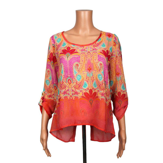 Wishful Park 3/4 Sleeve Top Women's Size Small - Image 1