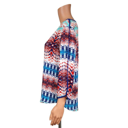 Renee C. 3/4 Sleeve Top Women's Size Medium - Image 4