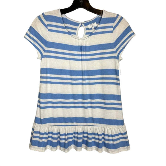 Crown & Ivy Kids Short Sleeve Top Girl's Size Large - Image 1