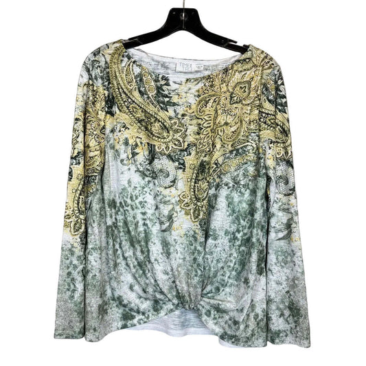 Time and Tru Long Sleeve Top Women's Size Large - Image 1