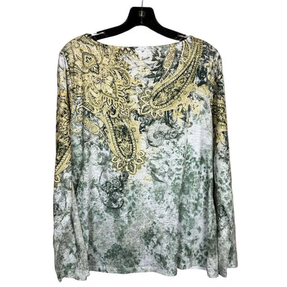 Time and Tru Long Sleeve Top Women's Size Large - Image 2