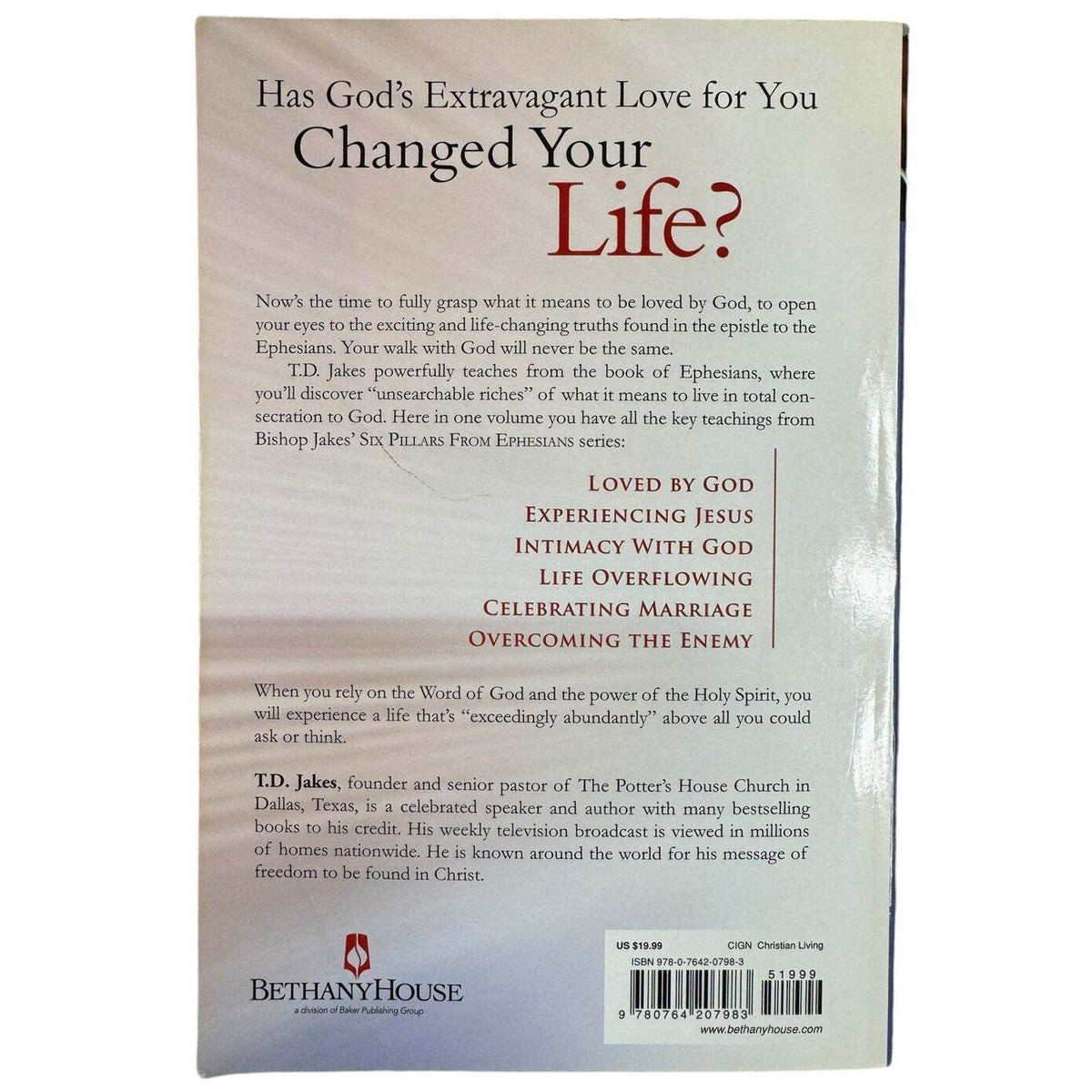 Life Overflowing by T.D. Jakes (Paperback) - Image 2