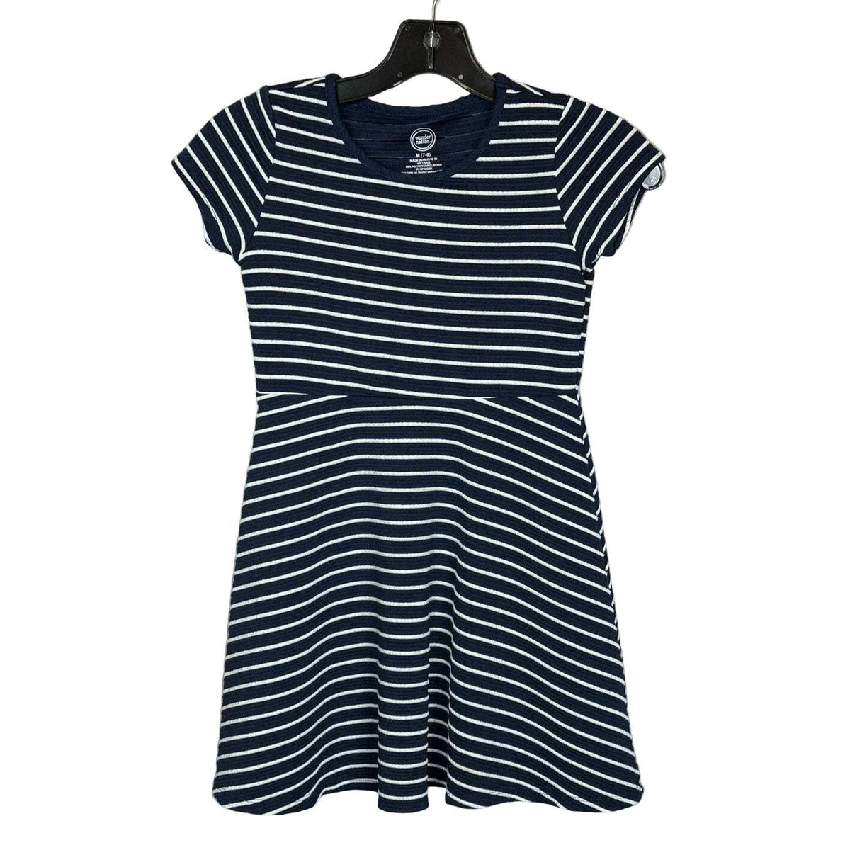Wonder Nation Short Sleeve Dress Girl's Size Medium (7/8) - Image 1
