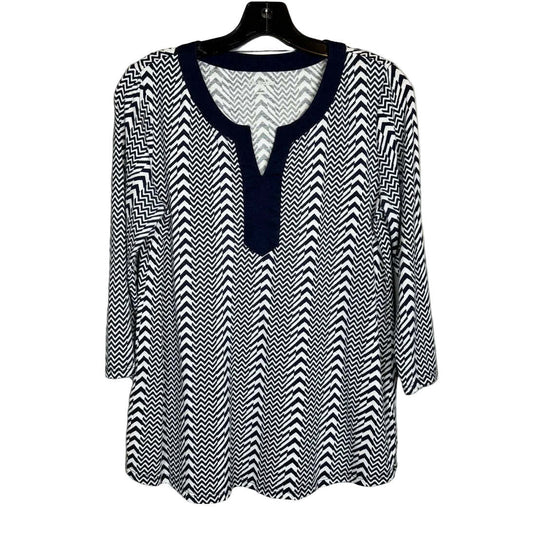 Kim Rogers 3/4 Sleeve Top Women's Size Small - Image 1