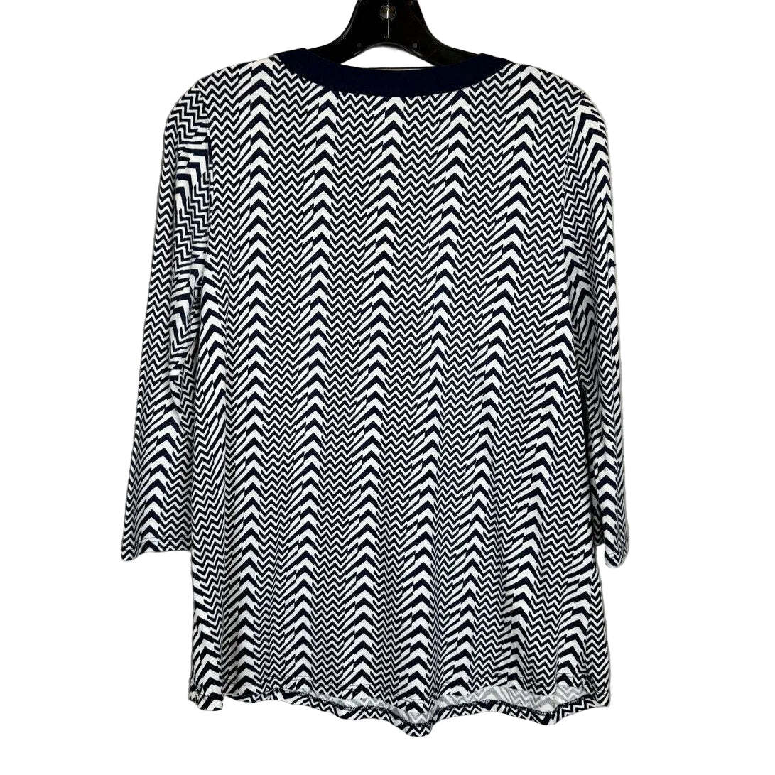 Kim Rogers 3/4 Sleeve Top Women's Size Small - Image 2