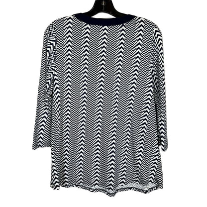 Kim Rogers 3/4 Sleeve Top Women's Size Small - Image 2