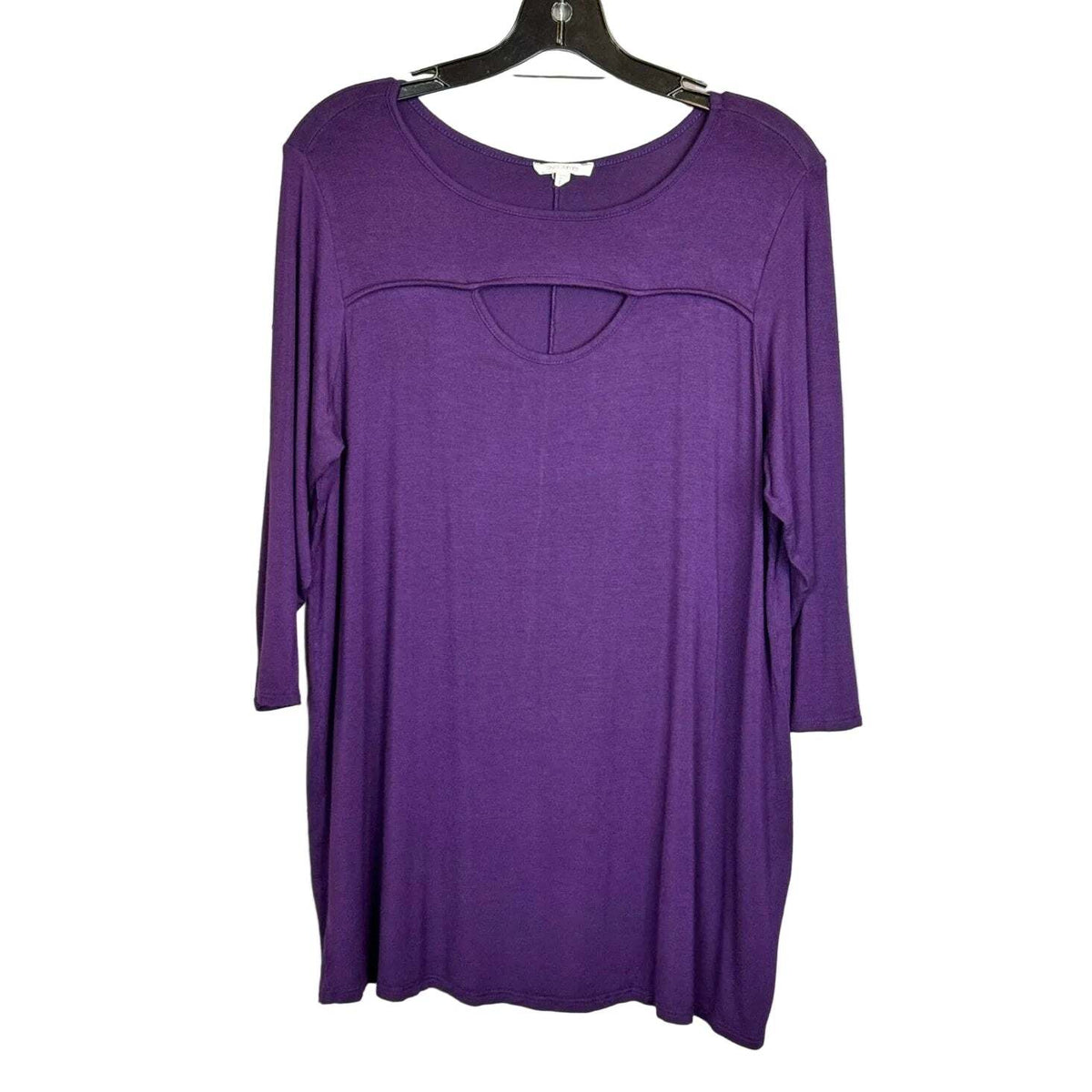 Ava James 3/4 Sleeve Top Women's Size 1X - Image 1