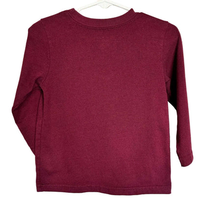 Garanimals Long Sleeve T-Shirt Boy's Size 2t - 2T/2 / Burgundy - Image 2