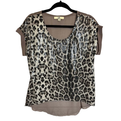 Ya Los Angeles Short Sleeve Top Women's Size Medium - Image 1