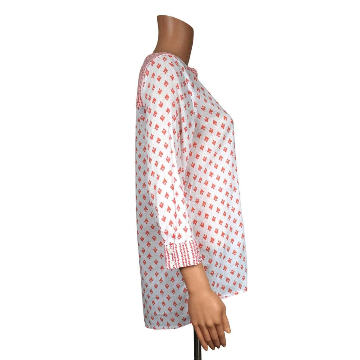 St. John's Bay 3/4 Sleeve Top Women's Size Small - Image 2