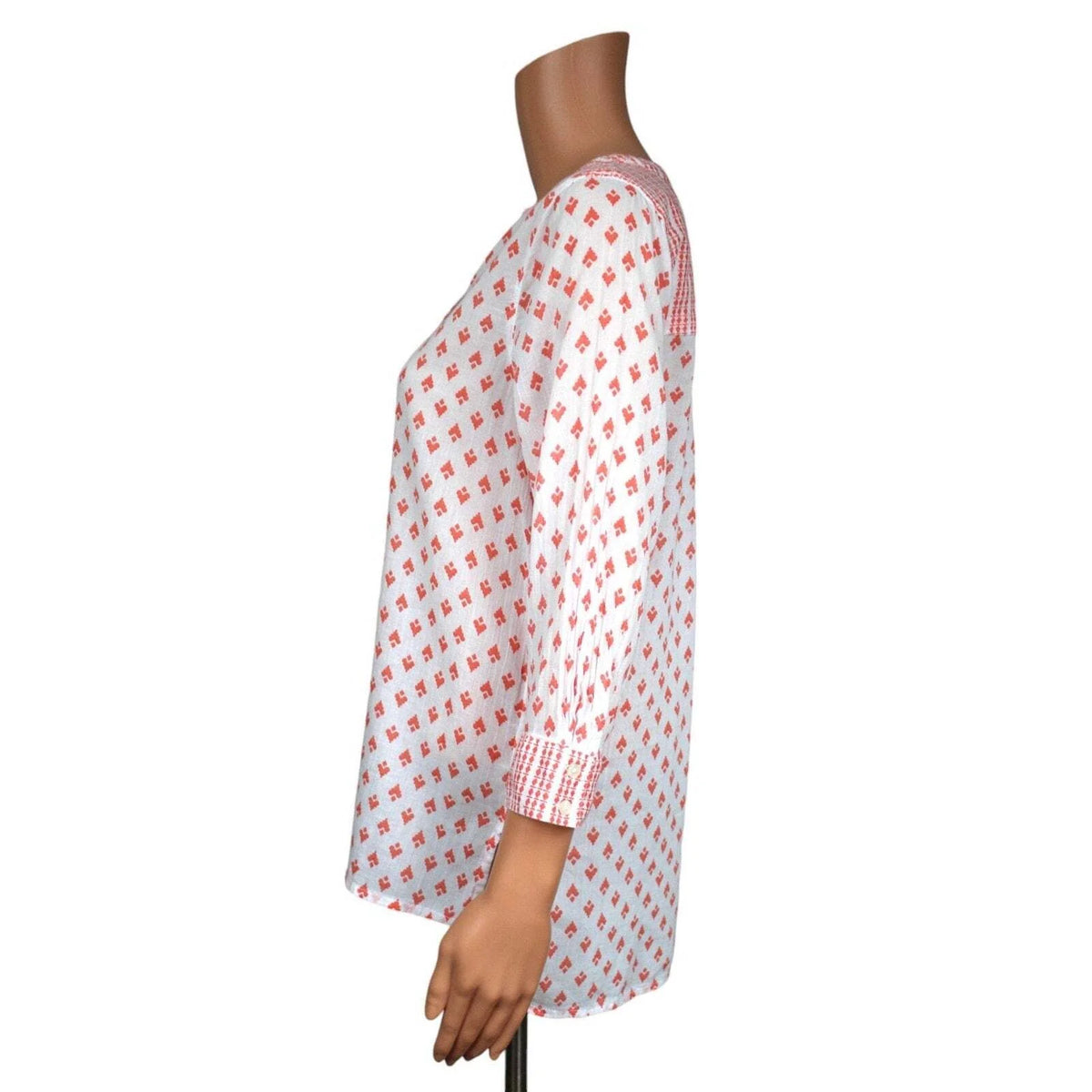 St. John's Bay 3/4 Sleeve Top Women's Size Small - Image 4