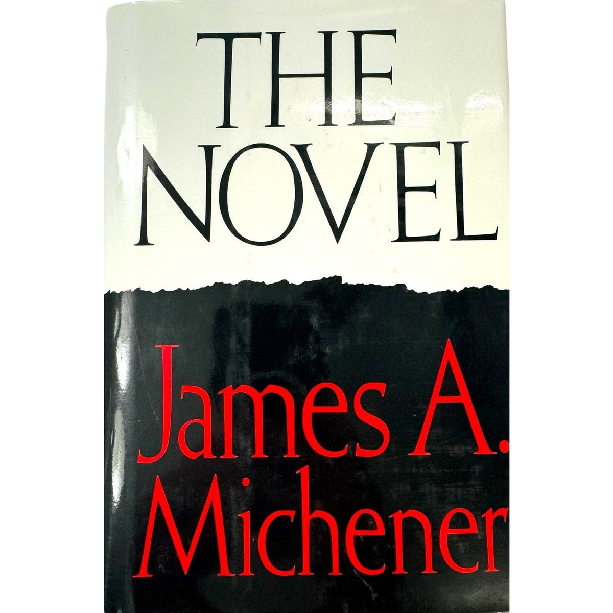 James A. Michener The Novel Hardcover Book - Image 1