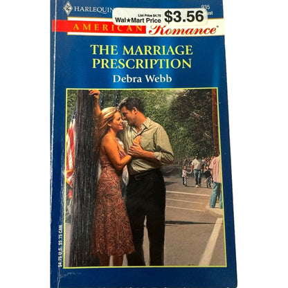 Harlequin The Marriage Prescription by Debra Webb Paperback Romance Novel - Image 1