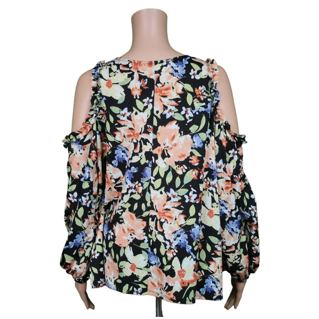 Lauren Conrad Long Sleeve Top Women's Size Large - Image 3