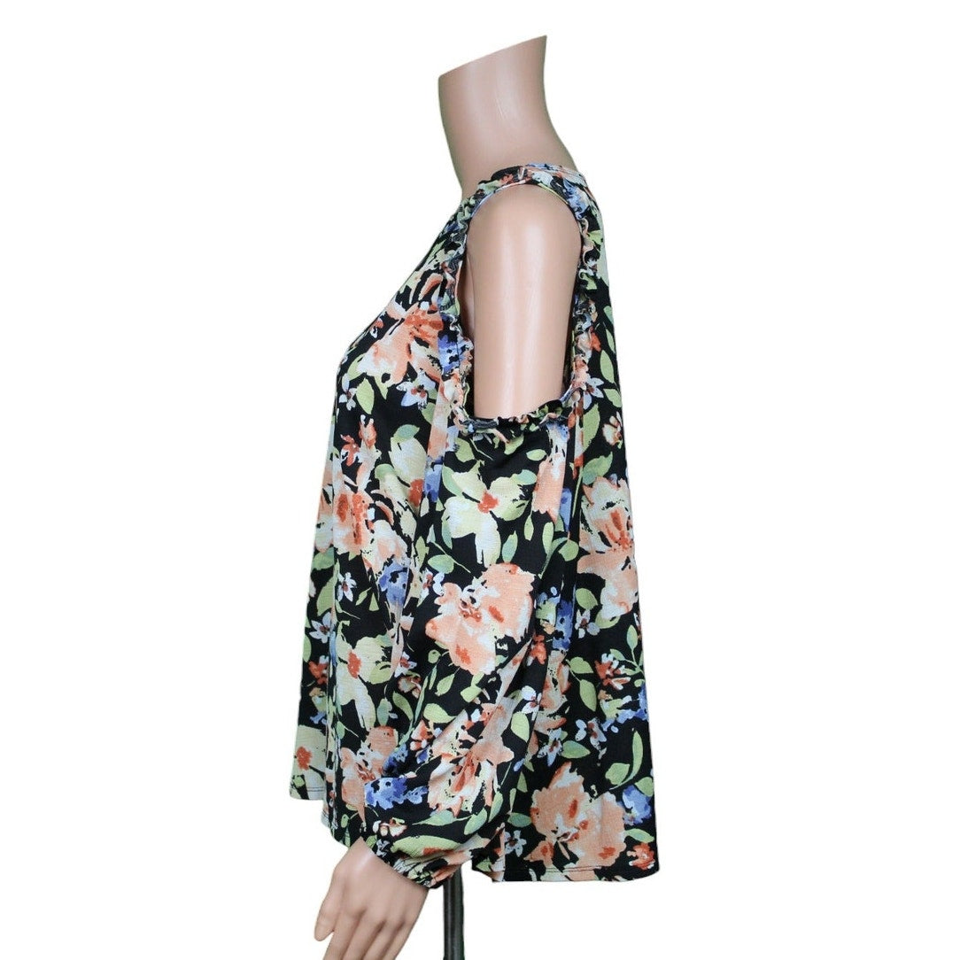 Lauren Conrad Long Sleeve Top Women's Size Large - Image 2