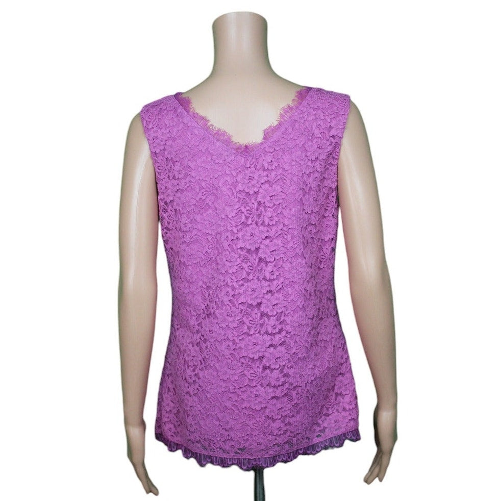 New York & Company Sleeveless Top Women's Size Medium - Image 3